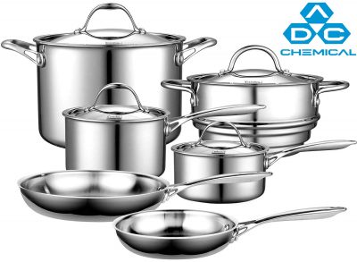 Nồi inox được đánh bóng